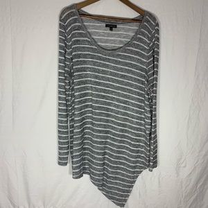 Lane Bryant 22 /24 Silver/White Sweater